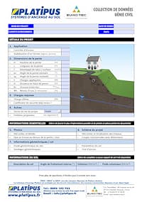 Collecte de données Génie Civil